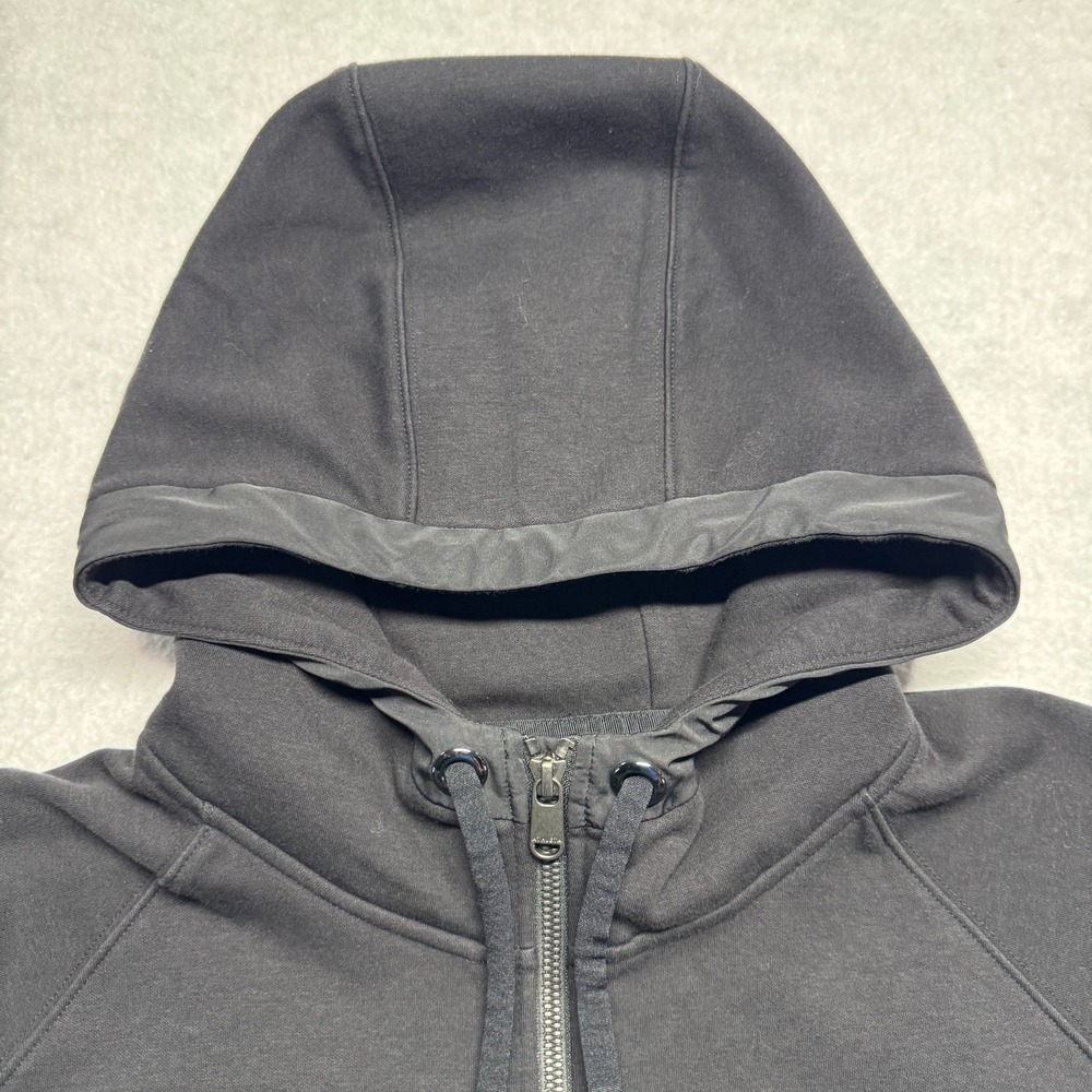 Athleta Full Zip‎ Jacket Black Hooded Lightweight Active Running Gym Men's Large - Picture 2 of 11